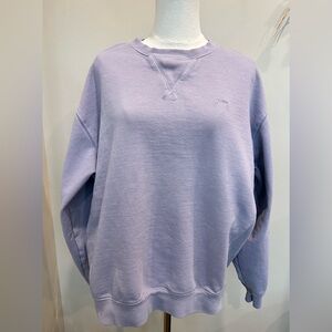 Katin USA Lavender Crewneck Sweatshirt Size Large Casual Comfy